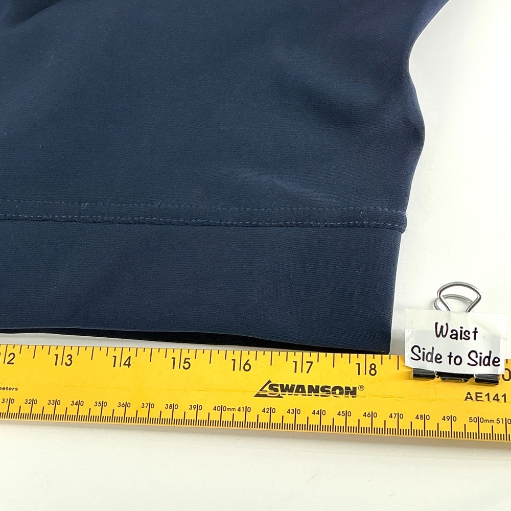 Joseph Ribkoff Womens Size 14 16 Navy Blue Stretch Straight Leg Pants - Picture 4 of 7